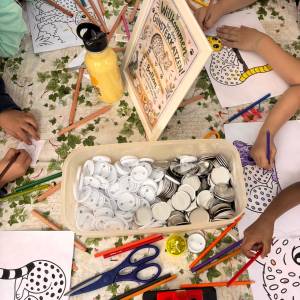 Buttons selbst gestalten - ein Hit bei Kindern